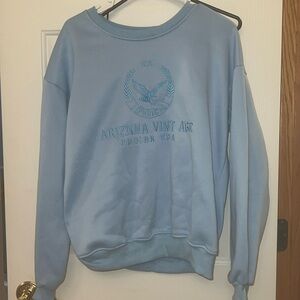 Soft blue sweatshirt
